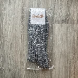 Sodello Men's Classic Boot Sock Gray